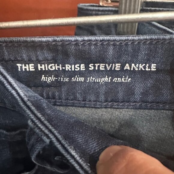 Adriano Goldschmied Stevie High-Rise Straight-Leg Jeans size 29R (8) - Picture 9 of 10